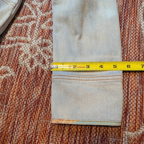 GAP Light Blue Denim Jacket with Button Accents - Picture 9 of 12